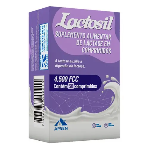 Lactosil 4.500 FCC ALU com 30 Comprimidos