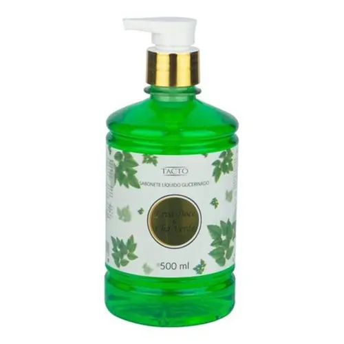 Sabonete Liquido 500Ml Erva Doce E Chá Verde - Tacto