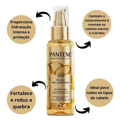 Oleo Milagroso Pantene Queratina 95Ml