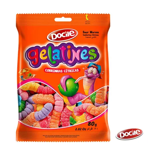 Gelatines 80gr Cobrinha