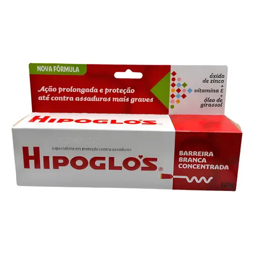 Hipoglos Pomada Contra Assaduras 120g