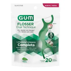 GUM Flosser Dual Technique c20