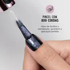 Risque Dg Top Coat Efeito Paete 9,5Ml