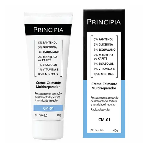 Creme Calmante Multirreparador Principia CM-01 40g