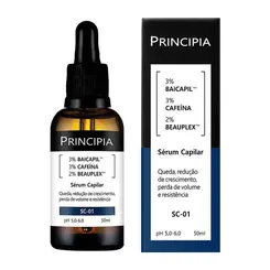 Sérum Capilar 3% Baicapil + 3% Cafeína Principia SC-01 50ml