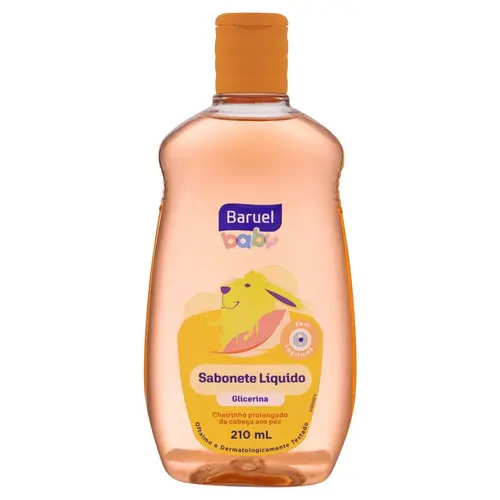 Sabonete Liq C/ Glicerina Baruel Baby 210Ml