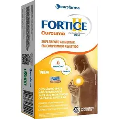 Fortice Curcuma Eurofarma 30 Comprimidos Revestidos