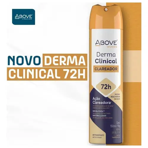 Desod Above Dermaclinical Women Clareador 72H 150Ml