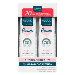 Kit Desod Above C/2Un Duo Ant Cream Sugar Women 150Ml