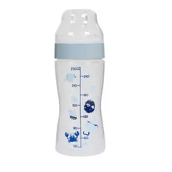 Mamadeira Ortodôntica Baby Go Wide Neck 270ml