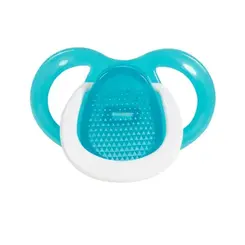 Chupeta Baby Go Fase 2 Silicone Azul 1 unidade