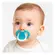 Chupeta Baby Go Fase 2 Silicone Azul 1 unidade