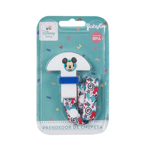 Prendedor De Chupetas Universal Fita Decorada Ref 3789