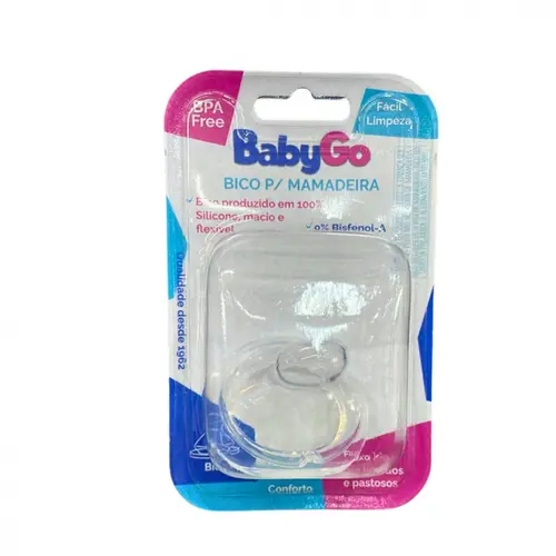 Bicos Orto Silicone Ref 2103 Baby Go