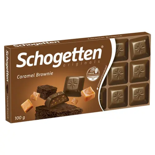 Chocolate Shogeten Recheado Caramel Brownie 100 Gr