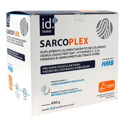 Sarcoplex Sabor Tangerina com 30 Sachês de 21g cada