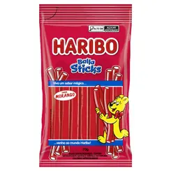 Balla Sticks Haribo Morango 70G