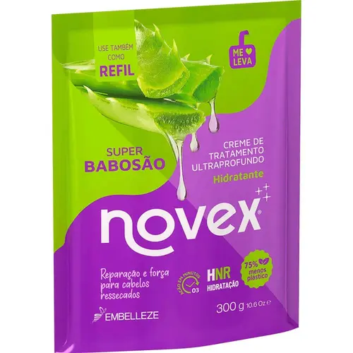 REFIL CREME TRATAMENTO NOVEX BABOSAO 300G