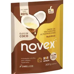 REFIL CREME TRATAMENTO NOVEX OLEO DE COCO 300G