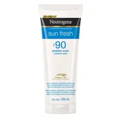 Protetor Solar Neutrogena Sun Fresh FPS 90 200ml