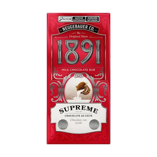 Tablete 1891 Supreme Leite 45G