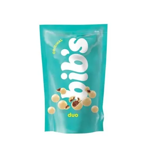 Chocolate Bibs Duo Pouch 120G
