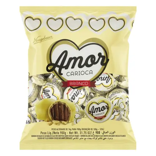 Bombom Amor Carioca Branco Fp 900G