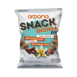 Snack De Quinua Com Choclate Recheado De Baunilha