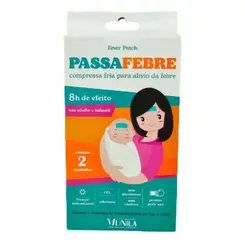 COMPRESSA FRIA PASSA FEBRE MUNILA 5CM