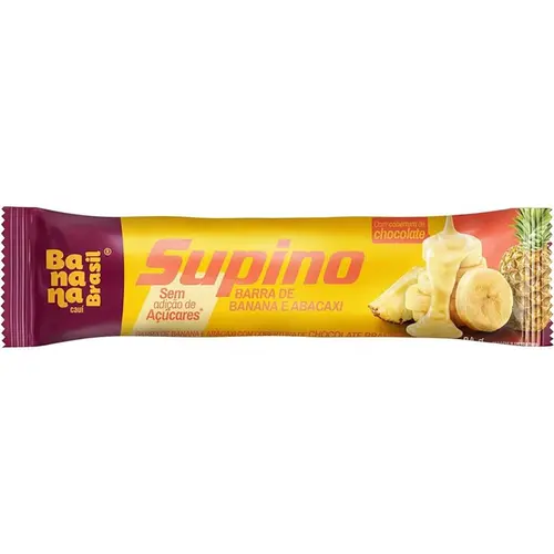 Barra De Frutas Supino Zero Abacaxi