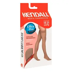 Meia 7/8 Kendall Com Ponteira Média Compressão (18-21 Mmhg) Cor Mel Tamanho Gg