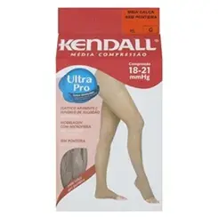 Meia Kendal Alta Compressão Sem Ponteira Tamanho G