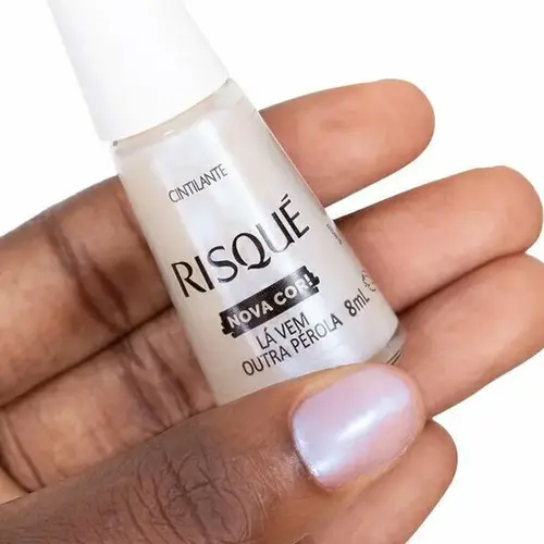 Esmalte Risque Met La Vem Outra Perola 8Mlcl