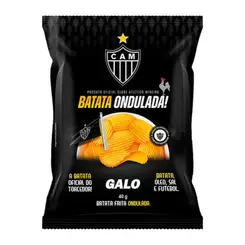 Batata Ondulada Frita Atletico 40g
