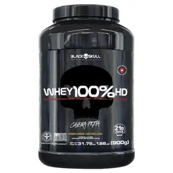 Whey 100% Hd Black Skull Cookies e Cream Pote 900G