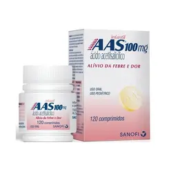 AAS Infantil 100mg com 120 Comprimidos