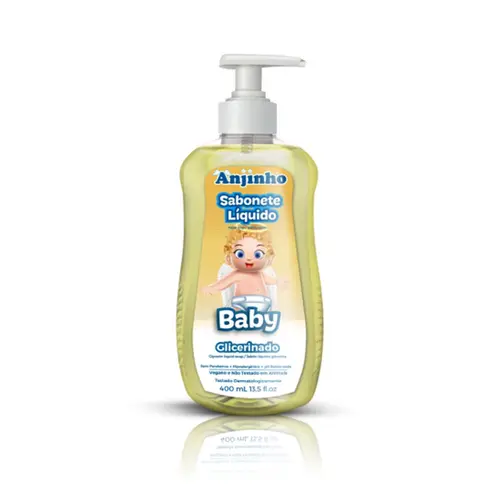 SABONETE LIQ ANJINHO BABY GLICERINADO 400ML