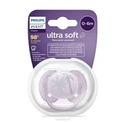 Chup Ultra Soft Individual Decorada 0-6M Lilas/Scf092/03