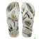Sand Havaianas Aloha - 7153 -Branco/Branco/Verde Oliv - 41