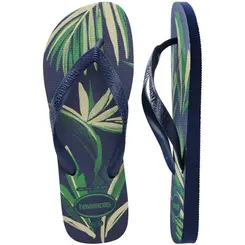 Sand Havaianas Aloha - 7153 -Branco/Branco/Verde Oliv - 43