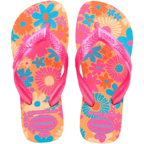 Sand Havaianas Kids Flores - 0027 - Pessego - 29