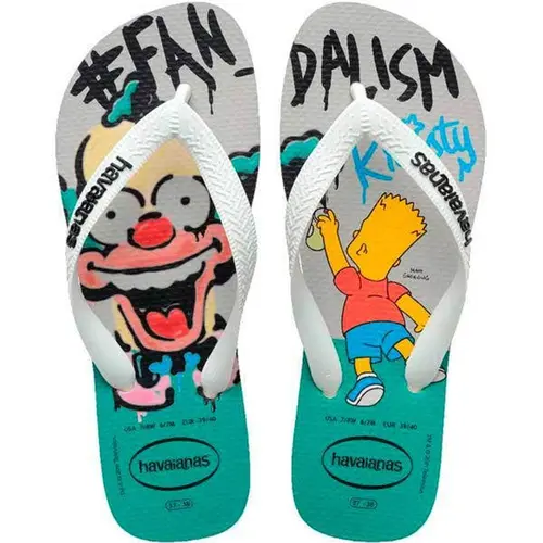 Sand Havaianas Simpsons - 0121 - Bege Palha - 39