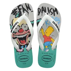 Sand Havaianas Simpsons - 0121 - Bege Palha - 41