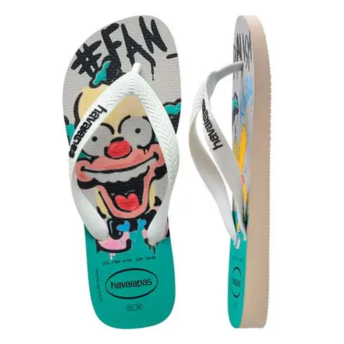 Sand Havaianas Simpsons - 0121 - Bege Palha - 43