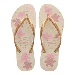 Sand Havaianas Slim Organic - 1685 - Bege/Dour - 41