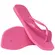 Sand Havaianas Slim Square Logo Pop Up - 5784 - Rosa Flux - 39