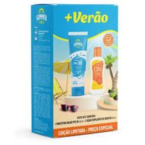 Kit Protetor Summer Vita FP30 + Loção Repelente On Kids 100ml