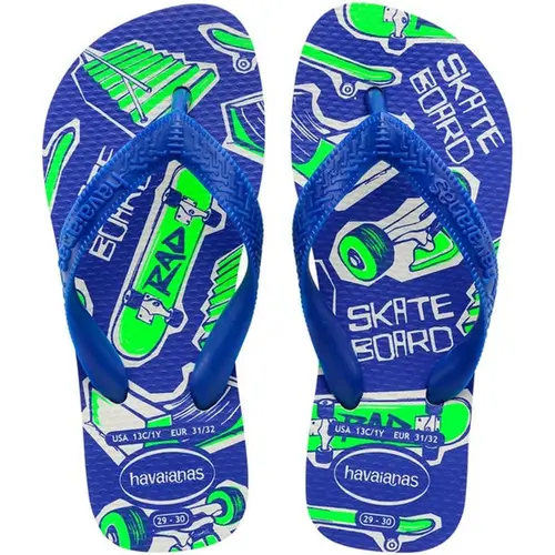 Sand Havaianas Kids Athletic - 2833 - Branco/Azul - 33