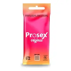 Prosex Lubrificado Original Premium 6Un