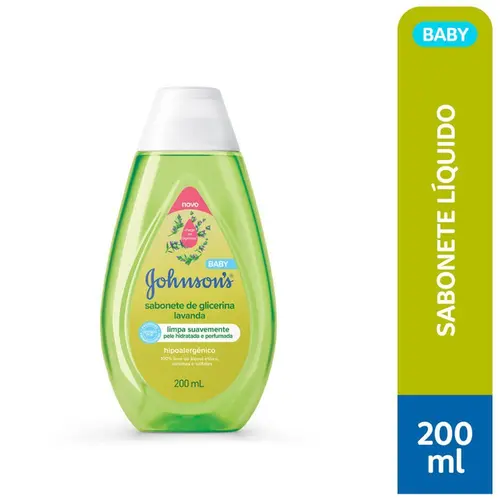 Sab Liq Inf Glicerina Johnsons Baby Lavanda 200Ml